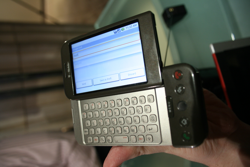 Illustration for article titled T-Mobile G1 Android Phone Hands-On